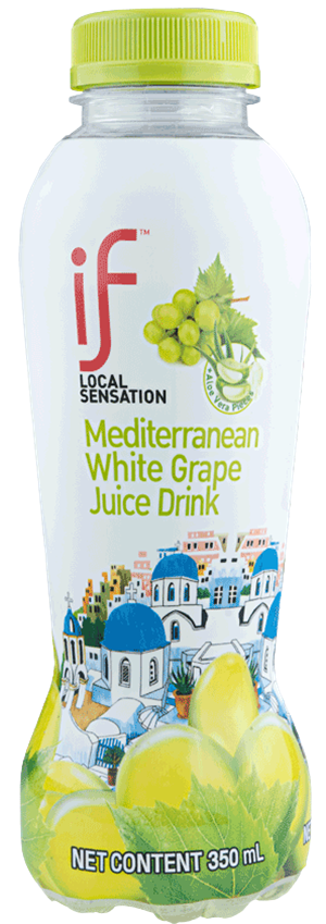 IF Local Sensation Mediterranean White Grape with Aloe Vera Cube IF Local Sensation Mediterranean White Grape with Aloe Vera Cube