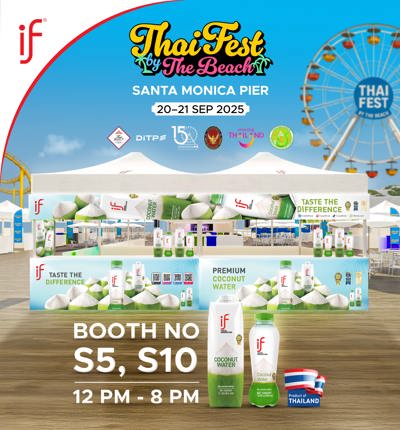 Are you ready, Santa Monica? 🌊☀️ We’re bringing the real taste of Thailand to the pier! 🥥✨