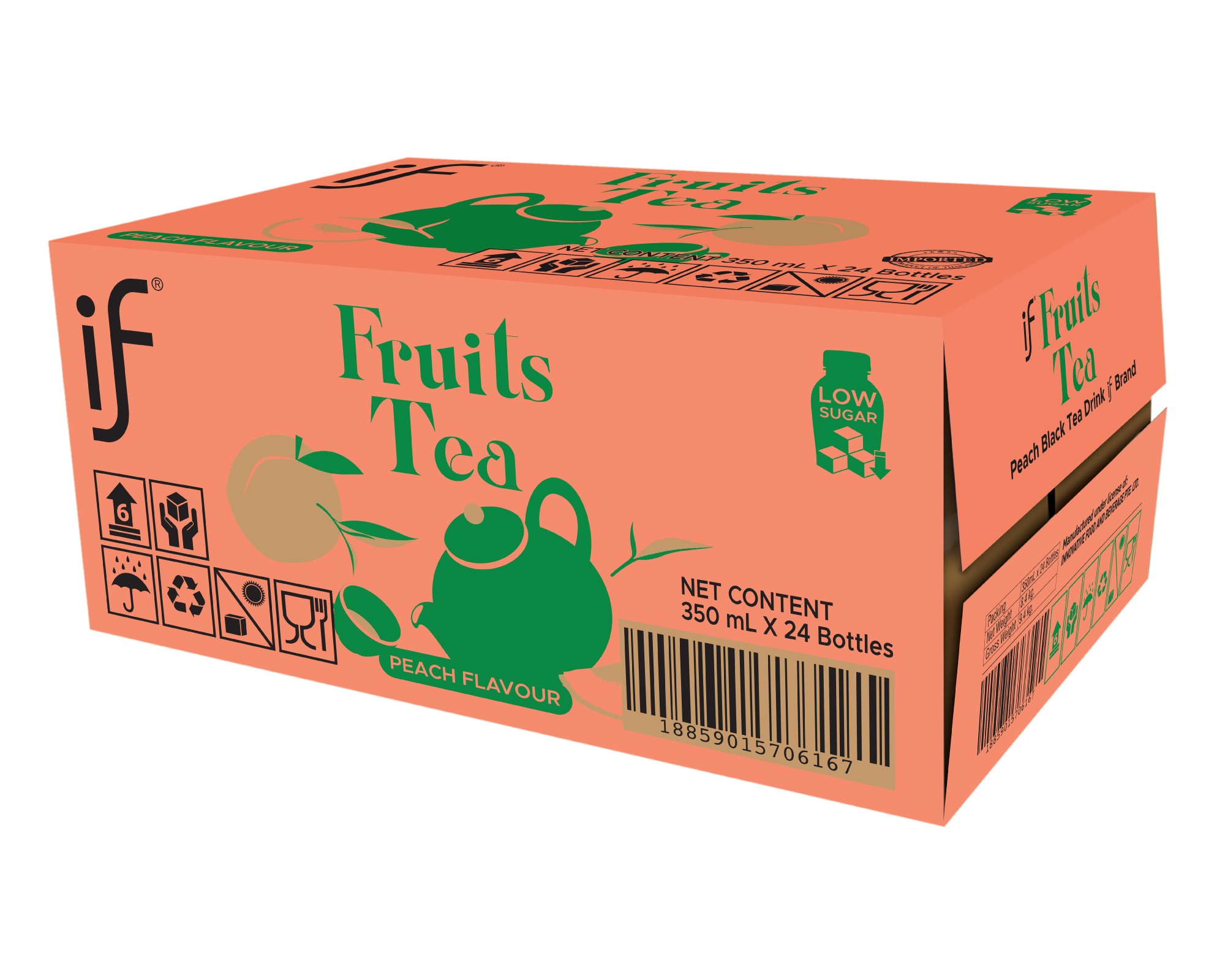 IF Peach Black Tea Drink