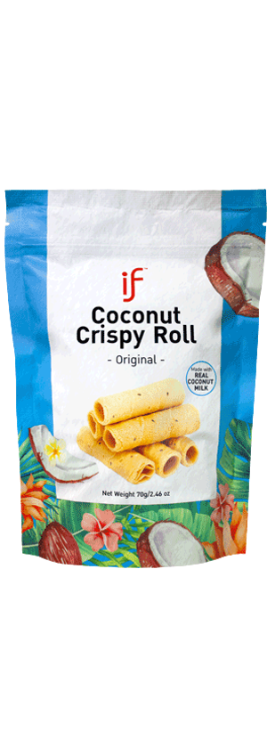 IF Coconut Crispy Rolls Original
