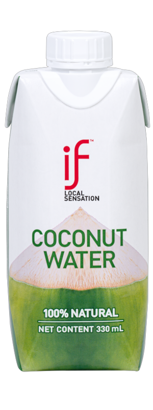 100% Premium Coconut Water 330 ml.