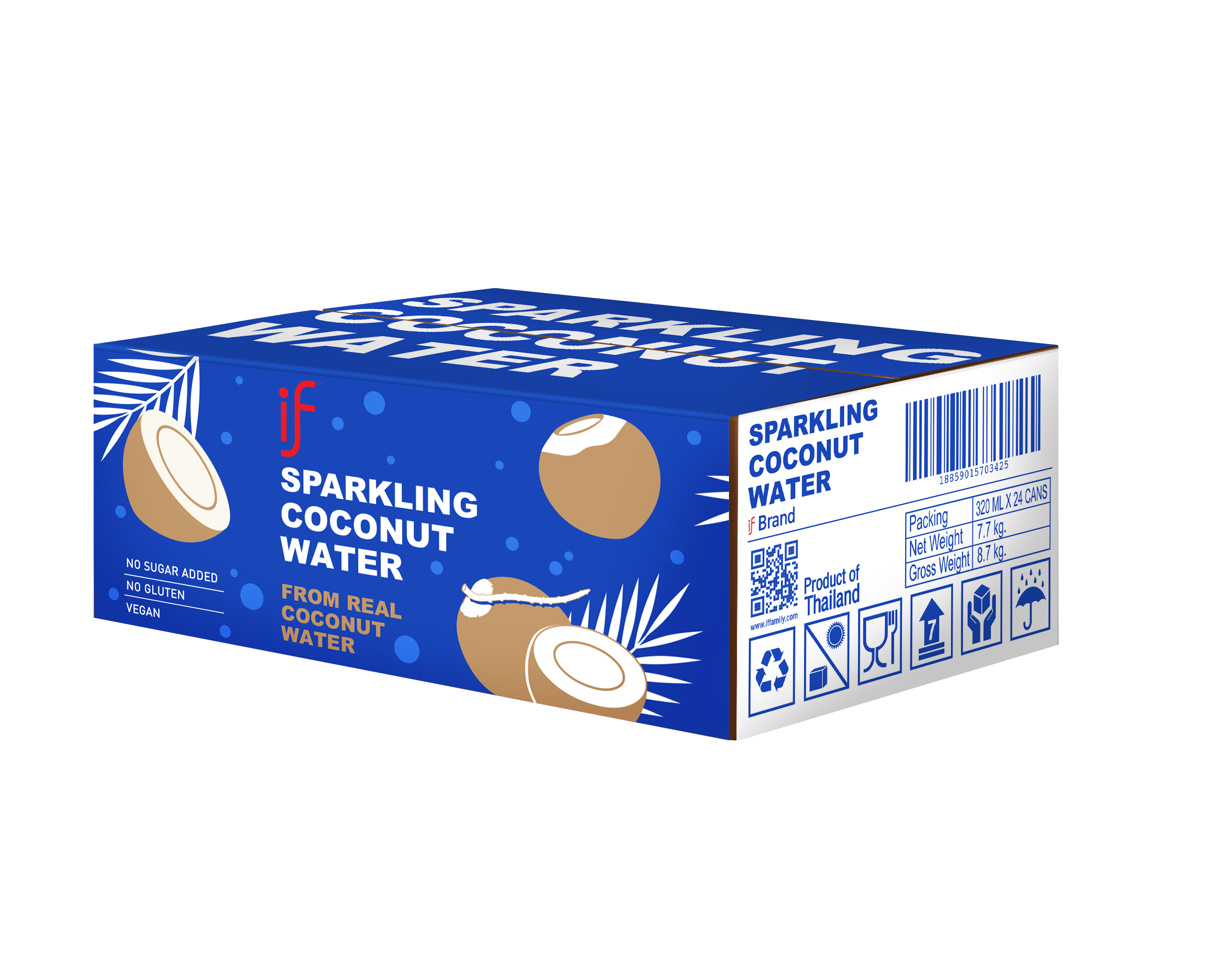 IF Sparkling Coconut Water 