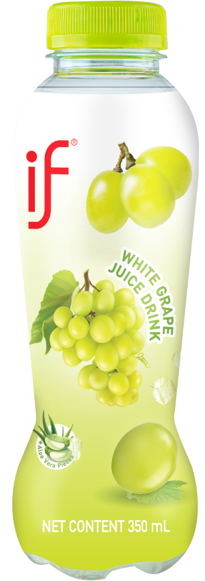IF Local Sensation White Grape Juice Drink with Aloe Vera Cube