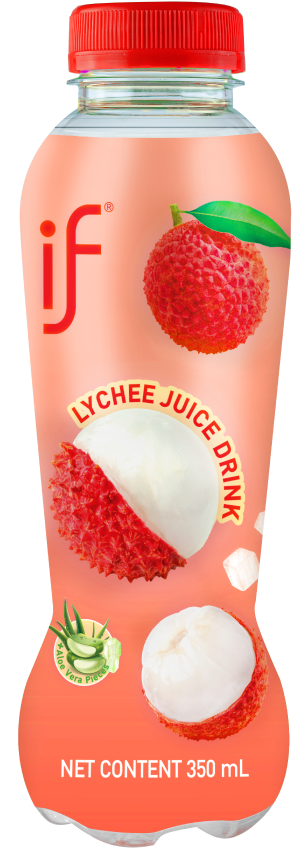 IF Local Sensation Lychee Juice Drink with Aloe Vera Cube