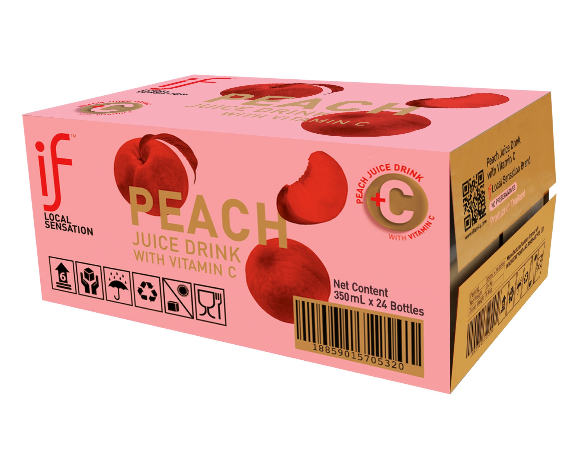 IF Local Sensation Peach Juice Drink