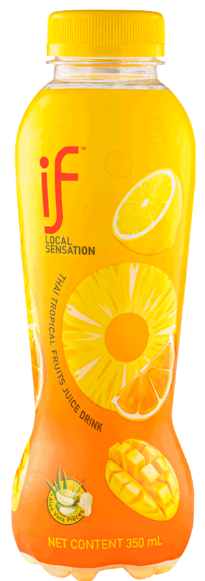 IF Thai Tropical Juice Drink Juice with Aloe Vera Cubes