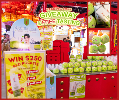 IF Coconut Water Lunar New Year Pop-Up at Burwood Chinatown
