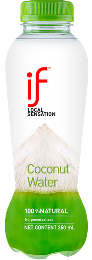 IF 100% Coconut Water 350 ml. IF 100% Coconut Water 350 ml.