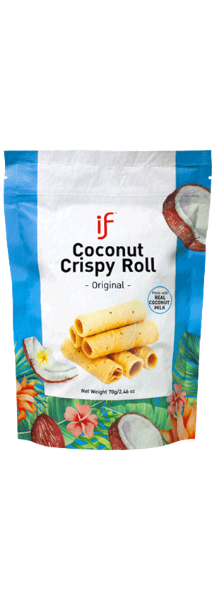 IF Coconut Crispy Rolls Original