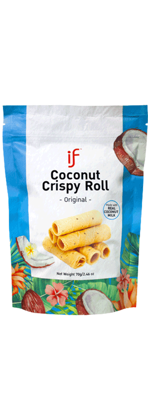 IF Coconut Crispy Rolls Original IF Coconut Crispy Rolls Original