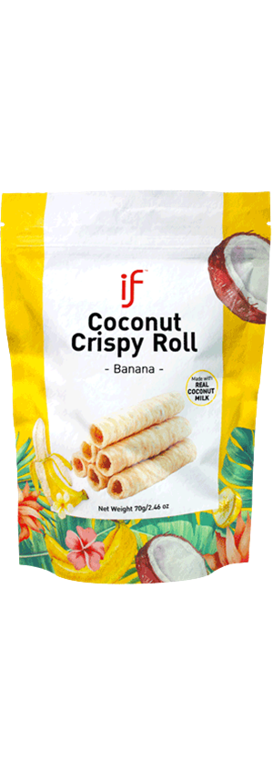 IF Coconut Crispy Rolls Banana
