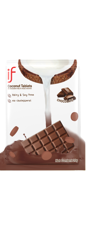 IF Coconut Milk Tablets Chocolate