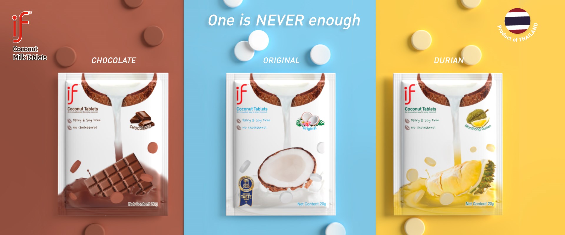 IF Coconut Milk Tablets