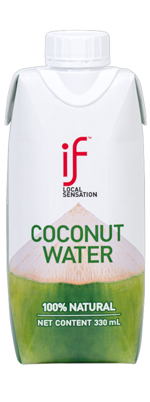 100% Premium Coconut Water 330 ml.