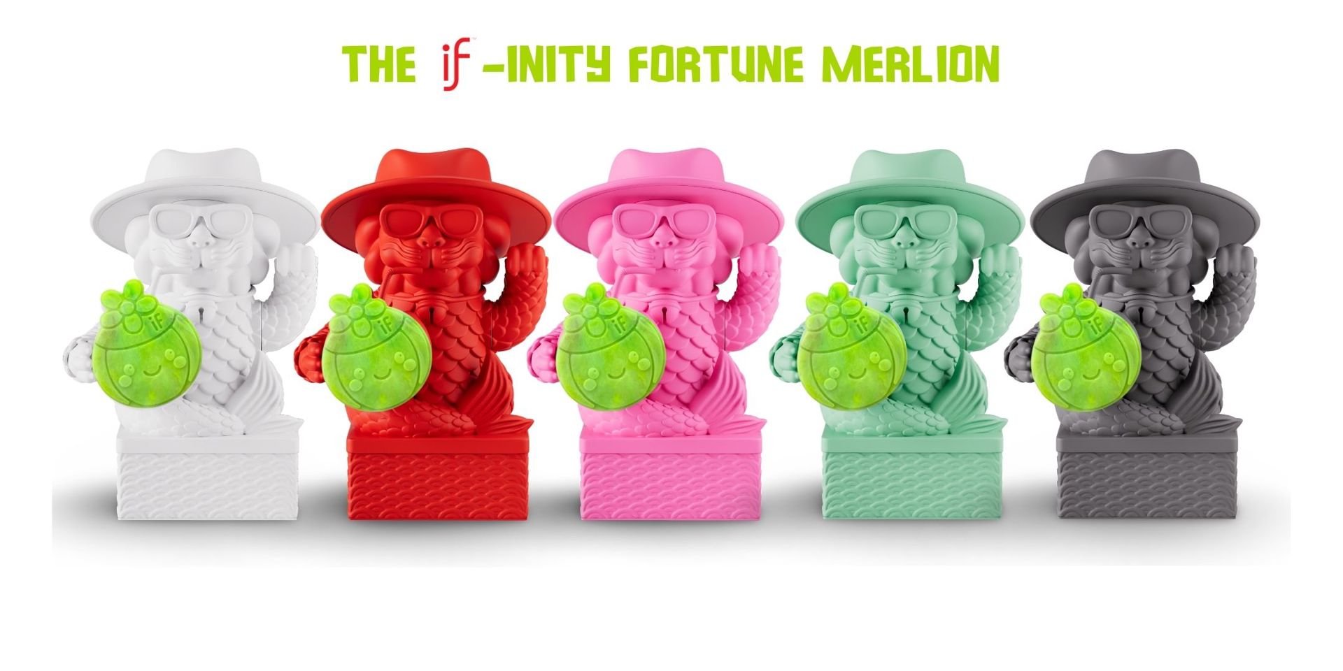 IF Coconut Brings Singaporeans Together to Co-Create 40 Ultra-Limited Merlion Collectibles from 1,200 Plastic Bottles 