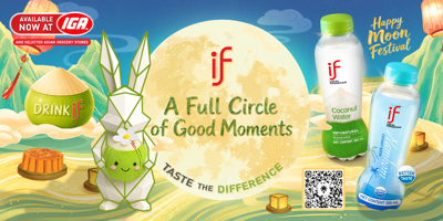 Celebrate Moon Festival in Sydney with refreshing IF Coconut Water, festive fun and exciting prizes from 14–27 September 2026.
